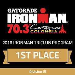 1° puesto IronMan 70.3